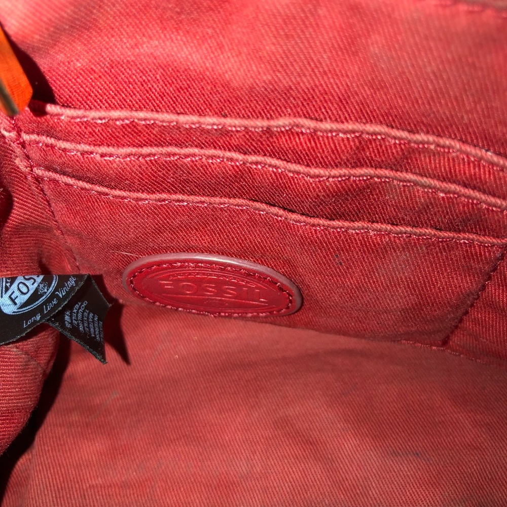Vintage Fossil leather purse - Picture 6 of 6